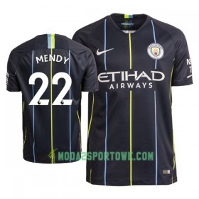 Koszulka Manchester City Benjamin Mendy 22 Wyjazdowe Stroje Piłkarskie 2018-2019 Krótki Rękaw
